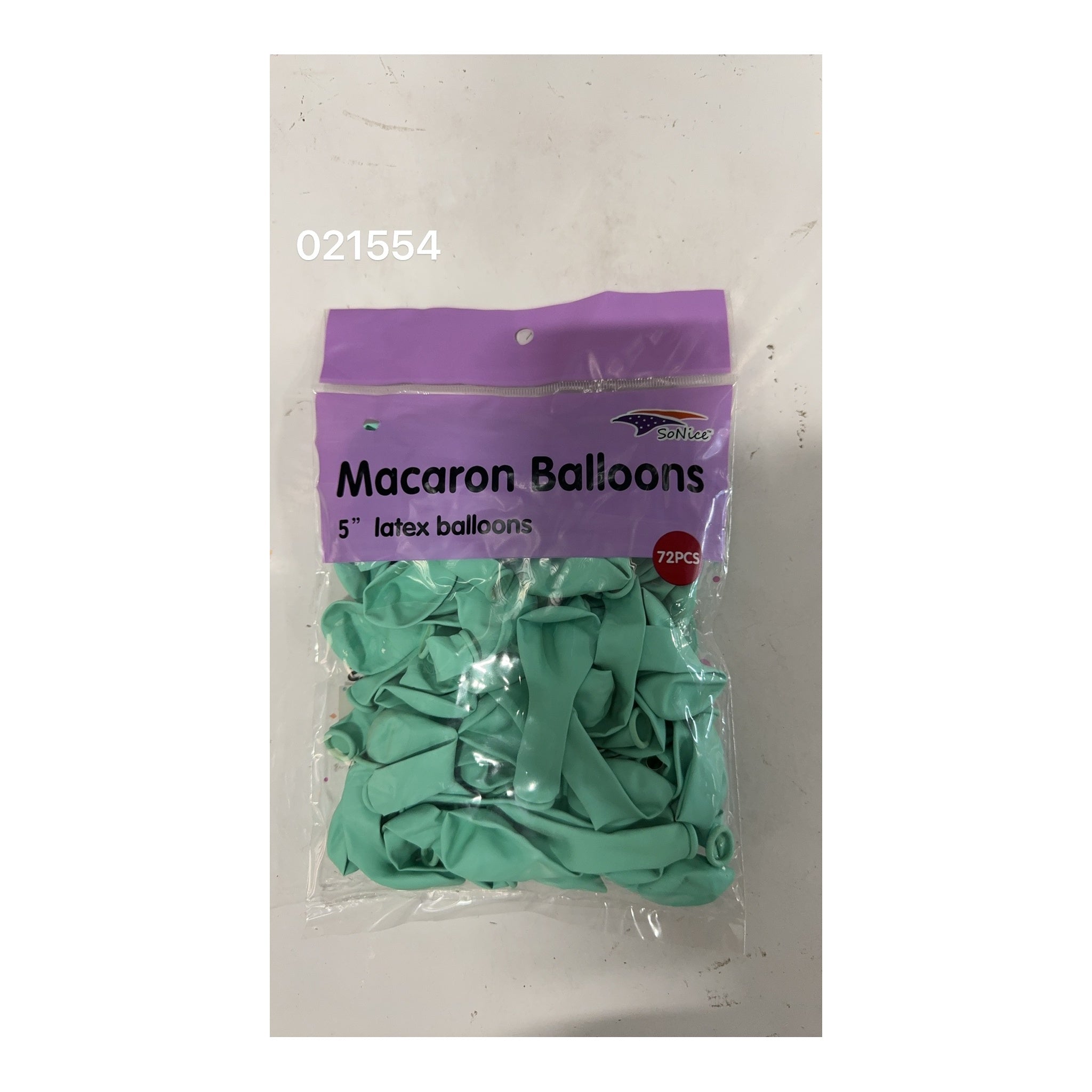 5" Balloon Matte Sage 72 ct 96Bg/Cs